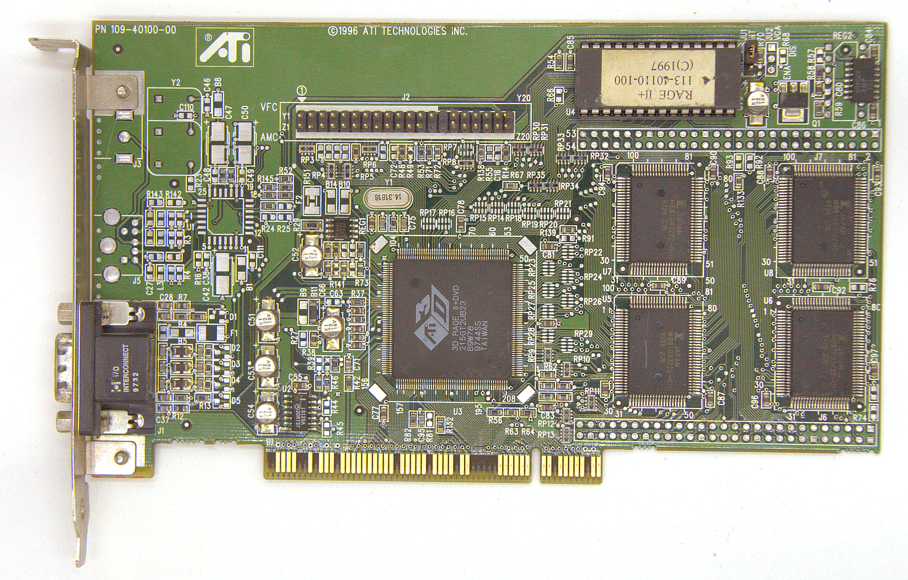 ATI 3D Rage II+ DVD 4MB PCI